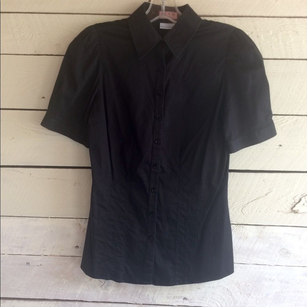 Slim fit stretch blouse